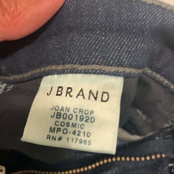 J brand Joan crop Jeans size 24 but fit 25 - Picture 6 of 8
